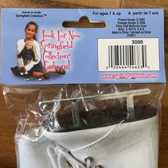 Ice Skates 18” doll Springfield collection new diy - Picture 3 of 4